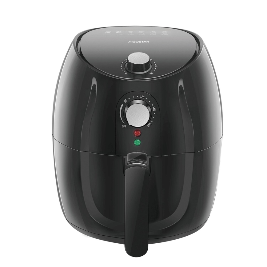 Aigostar - Friteza na vrući zrak 1500W/230V 3,5l crna