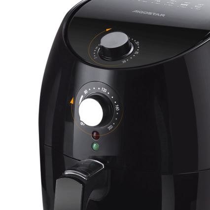 Aigostar - Friteza na vrući zrak 1500W/230V 3,5l crna