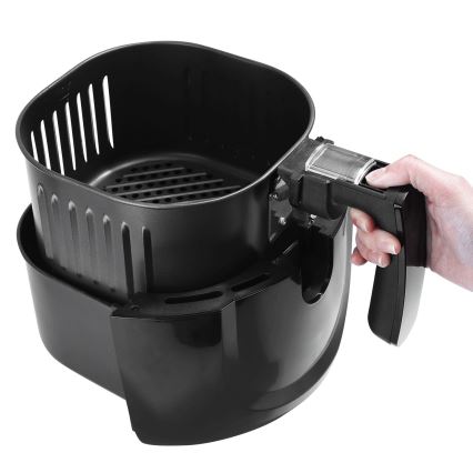 Aigostar - Friteza na vrući zrak 1500W/230V 3,5l crna