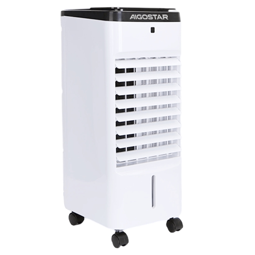 Aigostar - Hladnjak zraka 60W/230V bijeli + daljinski upravljač