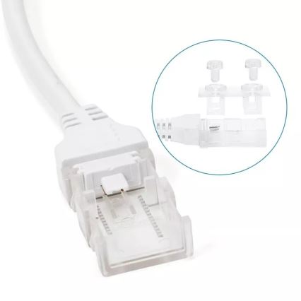 Aigostar - Izvor napajanja za LED trake 8 mm 600W/230V bijeli