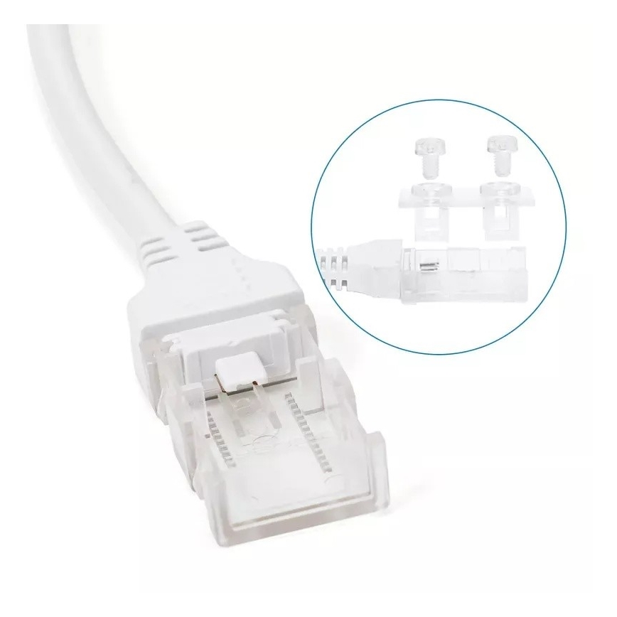 Aigostar - Izvor napajanja za LED trake 8 mm 600W/230V bijeli