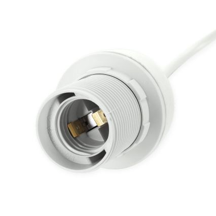 Aigostar - Kabel za napajanje 1xE27/60W/250V bijeli