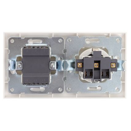 Aigostar - Kućni prekidač s utičnicom 1x16A/250V
