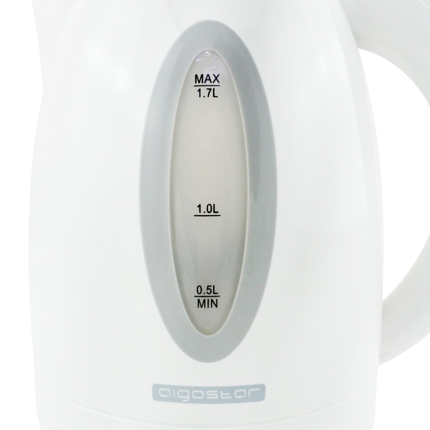 Aigostar - Električna kuhala za vodu 1,7 l 2200W/230V bijela