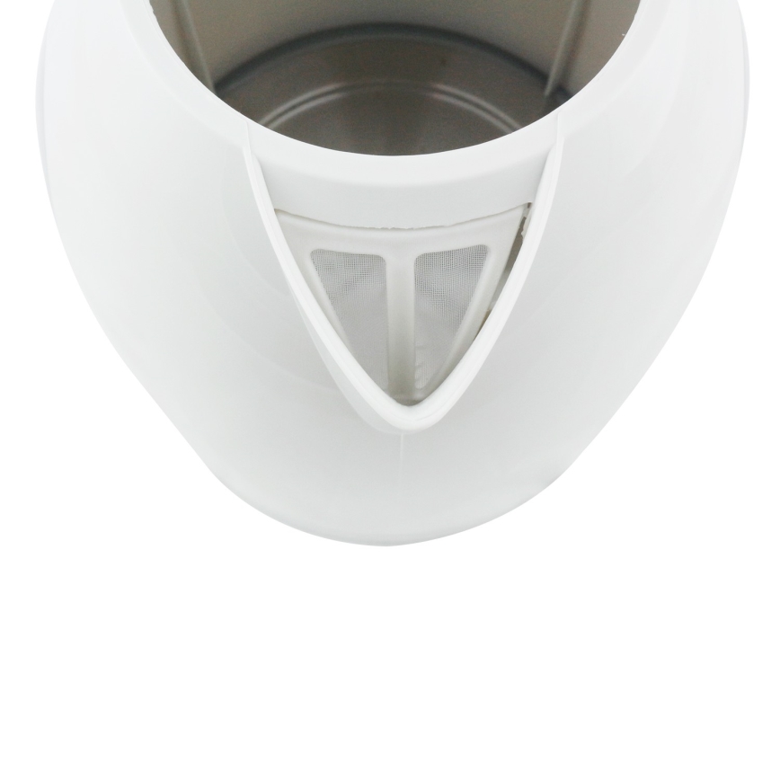 Aigostar - Električna kuhala za vodu 1,7 l 2200W/230V bijela