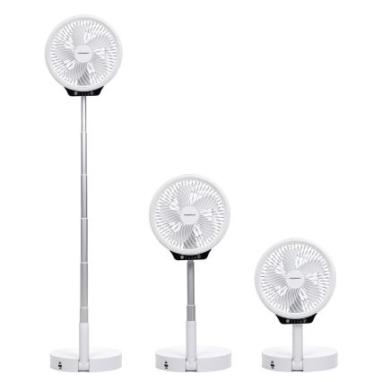 Aigostar - LED Bežični sklopivi ventilator s USB priključkom 6,5W/5V