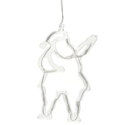 Aigostar - LED božićna dekoracija 10xLED/3xAAA Djed Božićnjak 20 cm