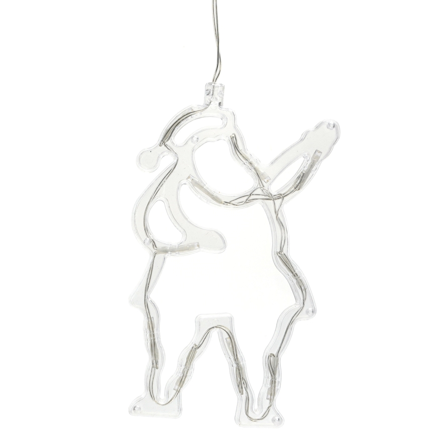 Aigostar - LED božićna dekoracija 10xLED/3xAAA Djed Božićnjak 20 cm