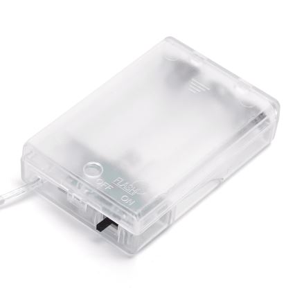 Aigostar - LED Božićne lampice 100xLED/3xAA 10,3m hladna bijela