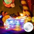 Aigostar - LED Božićne lampice 100xLED/3xAA 10,3m multicolor
