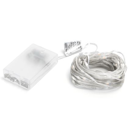 Aigostar - LED Božićne lampice 100xLED/3xAA 10,3m multicolor