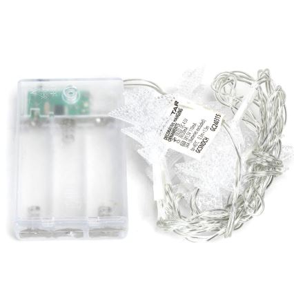 Aigostar - LED Božićne lampice 20xLED/3xAA 3,3m drvca
