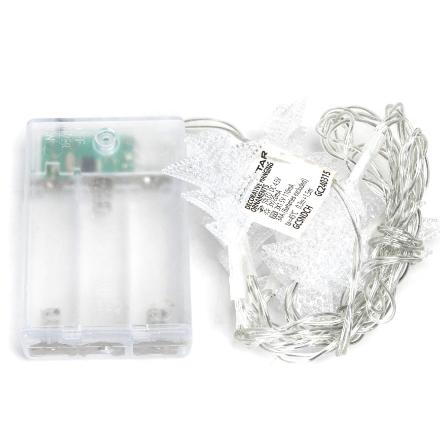 Aigostar - LED Božićne lampice 20xLED/3xAA 3,3m drvca