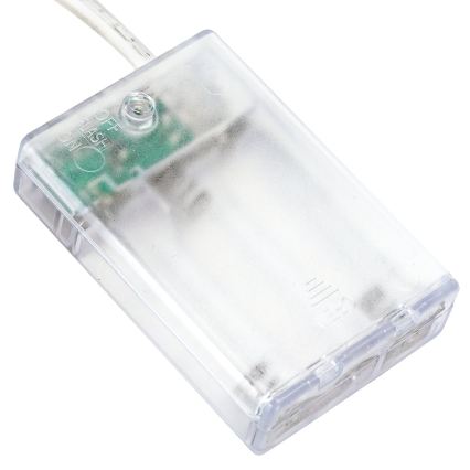 Aigostar - LED božićni lanac 20xLED/3xAA 2,3m hladno bijela