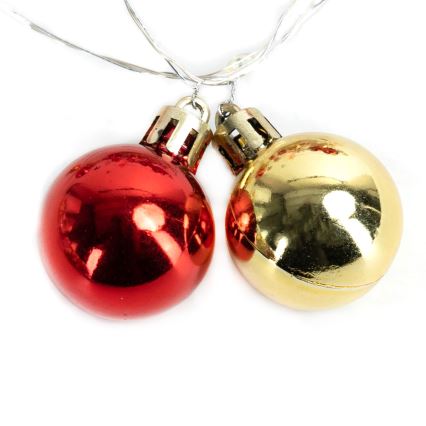 Aigostar - LED božićni lanac 20xLED/3xAA 2 m topla bijela