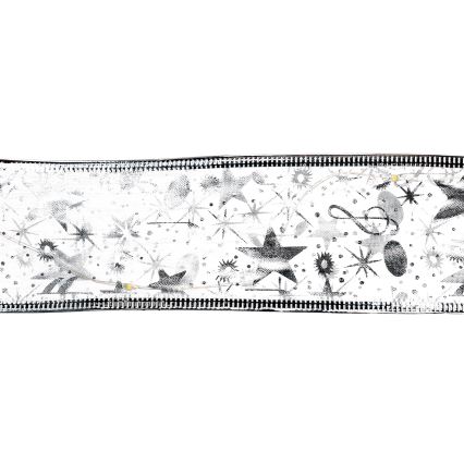 Aigostar - LED božićna girlanda 100xLED/3xAA 10 m topla bijela srebrna