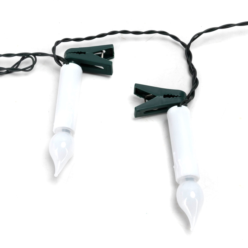 Aigostar - LED božićne lampice, 25 LED, napajanje 3×AA, 5 m, toplo bijelo svjetlo