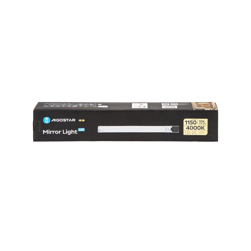 Aigostar - LED kupaonska rasvjeta za ogledalo LED/10W/230V 4000K 46,5cm IP44