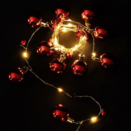 Aigostar - LED lanac 20xLED/3xAA 2m topla bijela