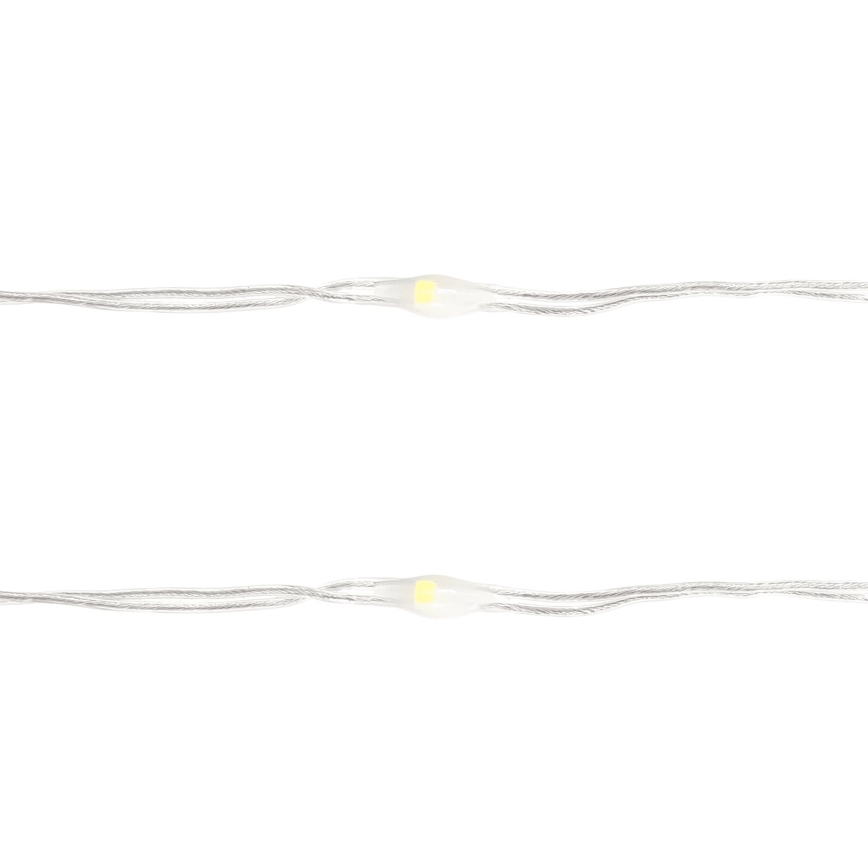 Aigostar - LED lanac 50xLED/3xAA 5,3m hladno bijela