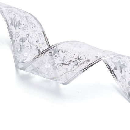 Aigostar - LED lanac 50xLED/3xAA 5 m topla bijela srebrna