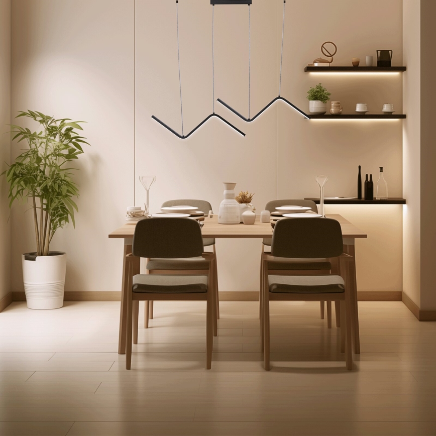 Aigostar - LED Luster na sajli LED/23W/230V 6500K