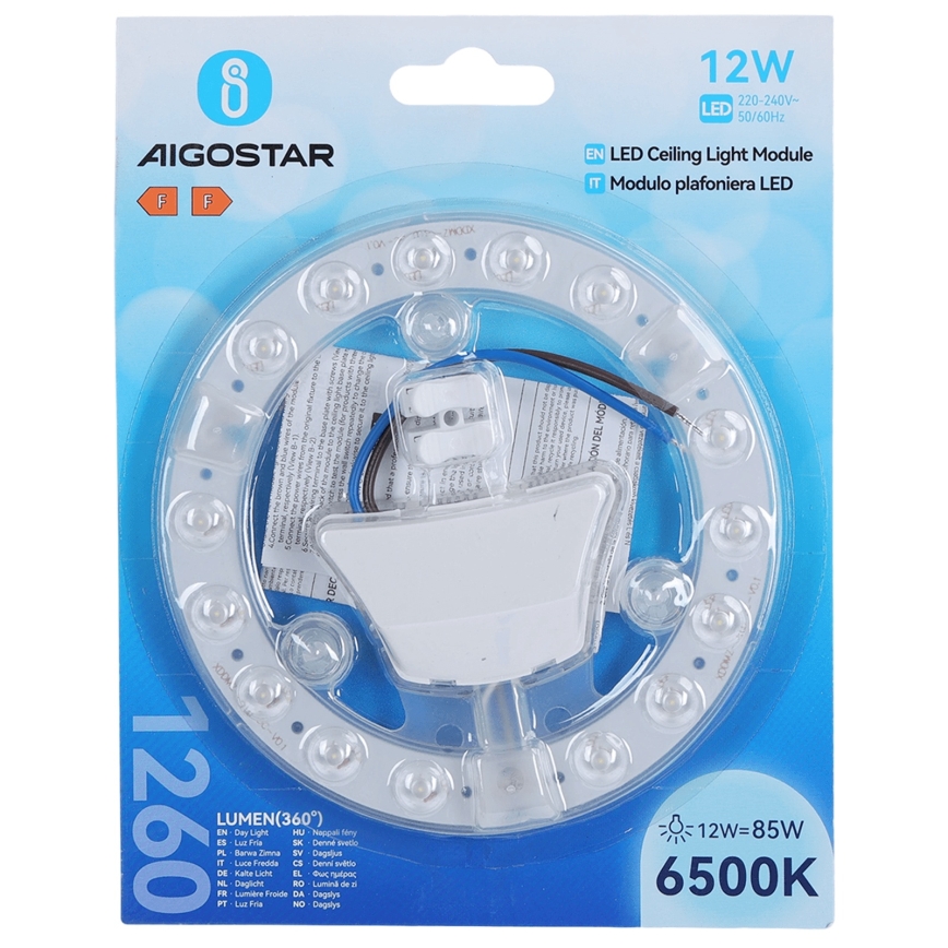 Aigostar - LED magnetni modul LED/12W/230V 6500K