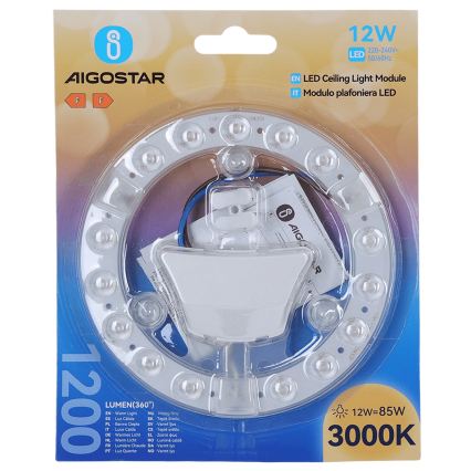 Aigostar - LED magnetski modul LED/12W/230V 3000K