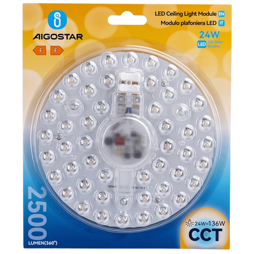 Aigostar - LED magnetski modul LED/24W/230V 3000/4000/6500K