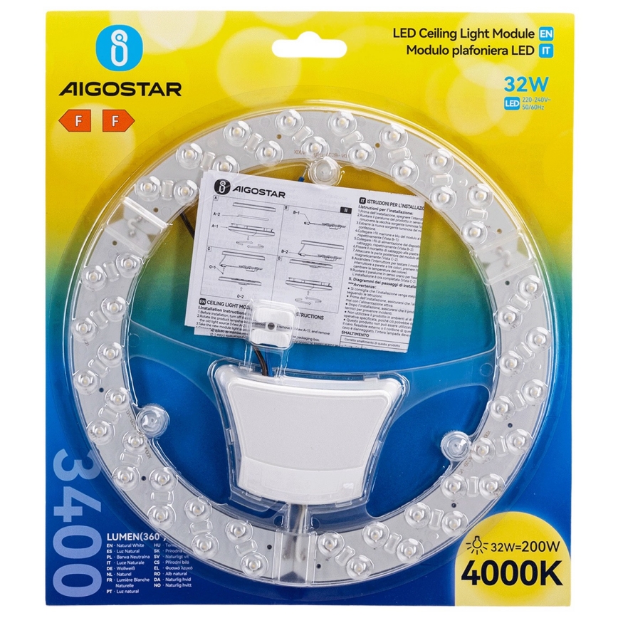Aigostar - LED magnetski modul LED/32W/230V 4000K