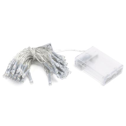 Aigostar - LED niz 50xLED/3xAA, 5,3 m, višebojno