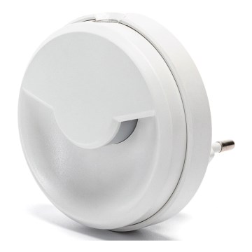 Aigostar - LED noćno svjetlo sa senzorom sumraka LED/0,5W/230V 6500K