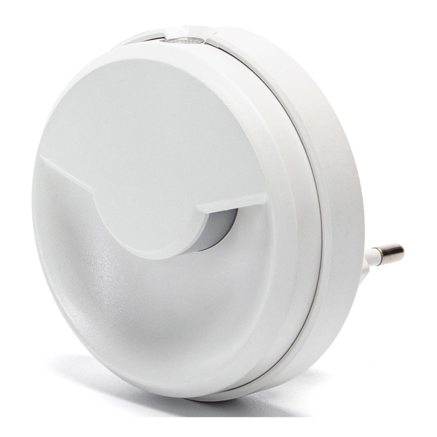 Aigostar - LED Noćno svjetlo sa senzorom za dan/noć LED/0,5W/230V 6500K