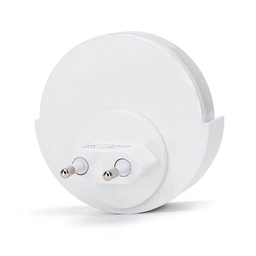 Aigostar - LED Noćno svjetlo sa senzorom za dan/noć LED/1W/230V 6500K okrugli