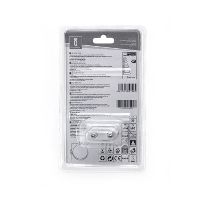 Aigostar - LED Noćno svjetlo sa senzorom za dan/noć LED/1W/230V 6500K okrugli