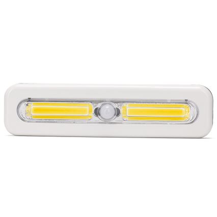 Aigostar - LED osvjetljenje ormara sa senzorom pokreta LED/3xAAA 3000K bijela