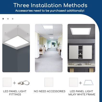 Aigostar - LED panel za spušteni strop s mogućnošću prigušivanja 32W/230V Wi-Fi 60x60 cm