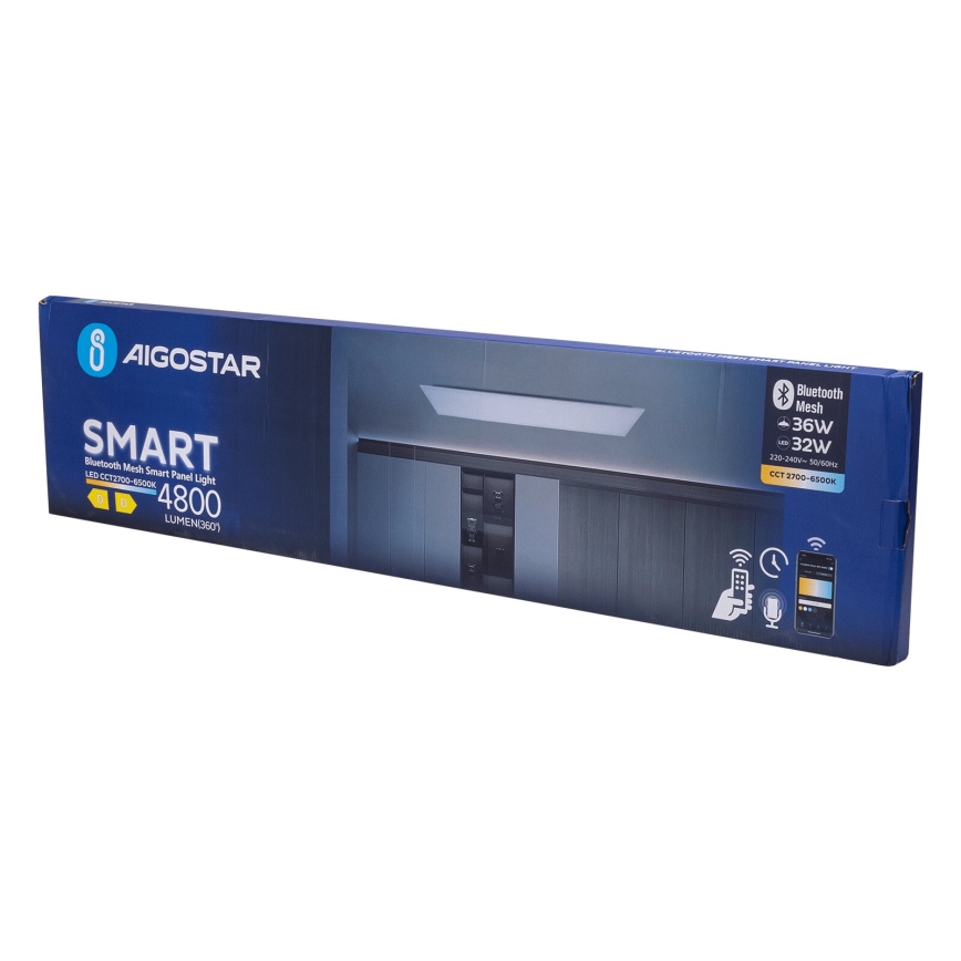 Aigostar - LED dimabilna ugradbena ploča MESH LED/36W/230V 2700-6500K 120x30 cm