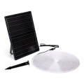Aigostar - LED podesiva solarna traka LED/20W/3,2V 20 m 2700K IP65 20000 mAh + daljinski upravljač