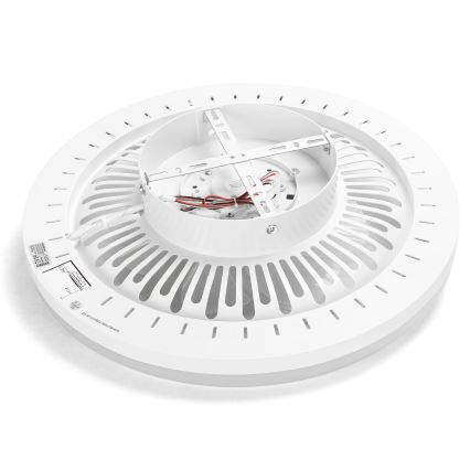 Aigostar - LED Prigušiva stropna ventilator LED/40W/230V 2700/4000/6500K pr. 50 cm + daljinski upravljač bijela