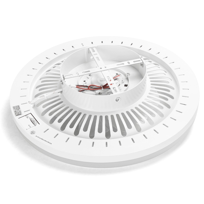 Aigostar - LED Prigušiva stropna ventilator LED/40W/230V 2700/4000/6500K pr. 50 cm + daljinski upravljač bijela