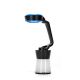 Aigostar - LED Prigušiva kamperska svjetiljka 3u1 LED/3xAA crna/plava