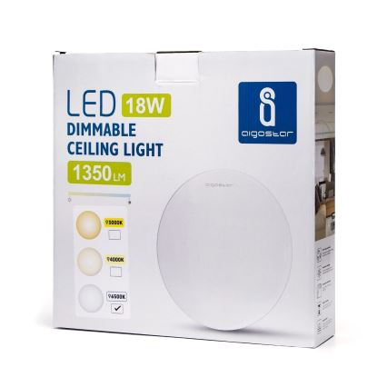 Aigostar - LED Prigušiva stropna svjetiljka LED/18W/230V 6500K