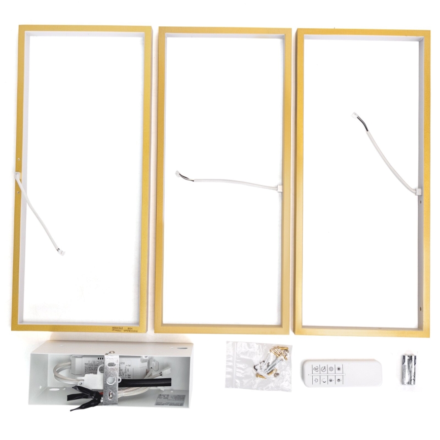 Aigostar - LED Prigušiva stropna svjetiljka LED/38W/230V 2700-6500K + daljinski upravljač