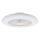 Aigostar - LED Prigušiva stropna svjetiljka s ventilatorom LED/40W/230V 2700-6500K pr. 48,5 cm bijela + daljinski upravljač