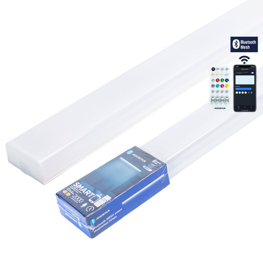 Aigostar - LED prigušivo svjetlo MESH LED/18W/230V 6500K + daljinski upravljač