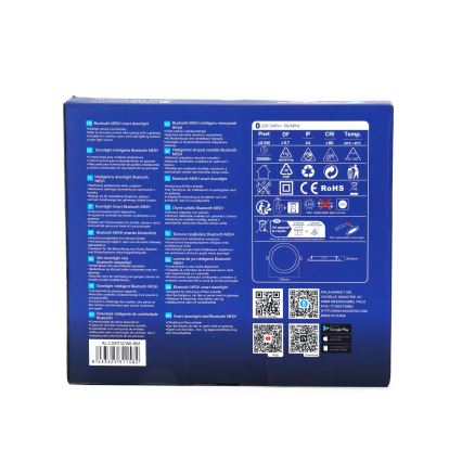 Aigostar - LED Prigušiva ugradbena svjetiljka MESH LED/15W/230V 2700-6500K pr. 17 cm