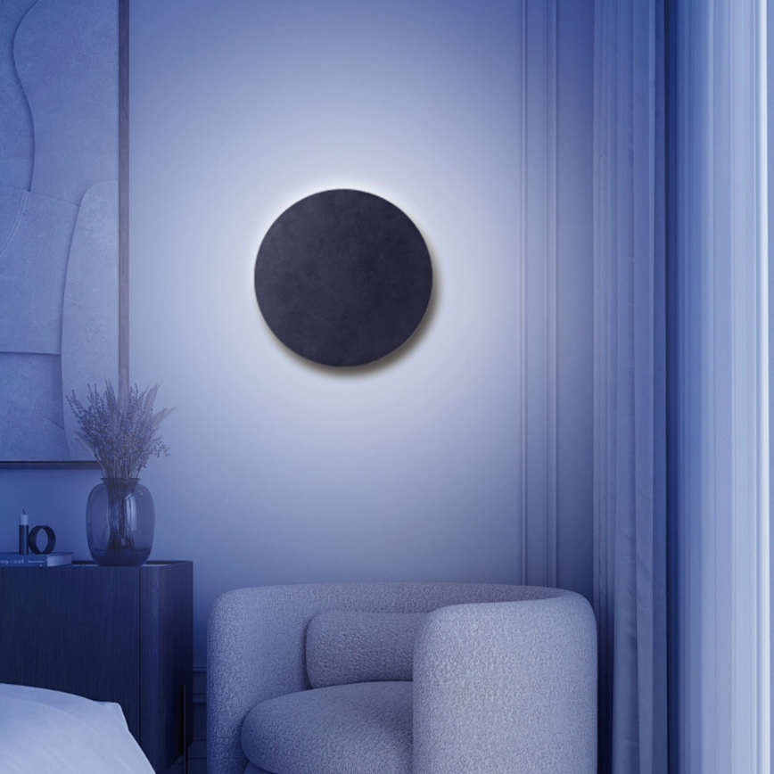Aigostar - LED Prigušiva zidna svjetiljka MESH Smart LED/12W/230V 2700-6500K crna