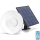 Aigostar - LED Prigušivi solarni luster na sajli LED/3,2V 3000K/4000K/6500K 5000 mAh IP65 + daljinski upravljač